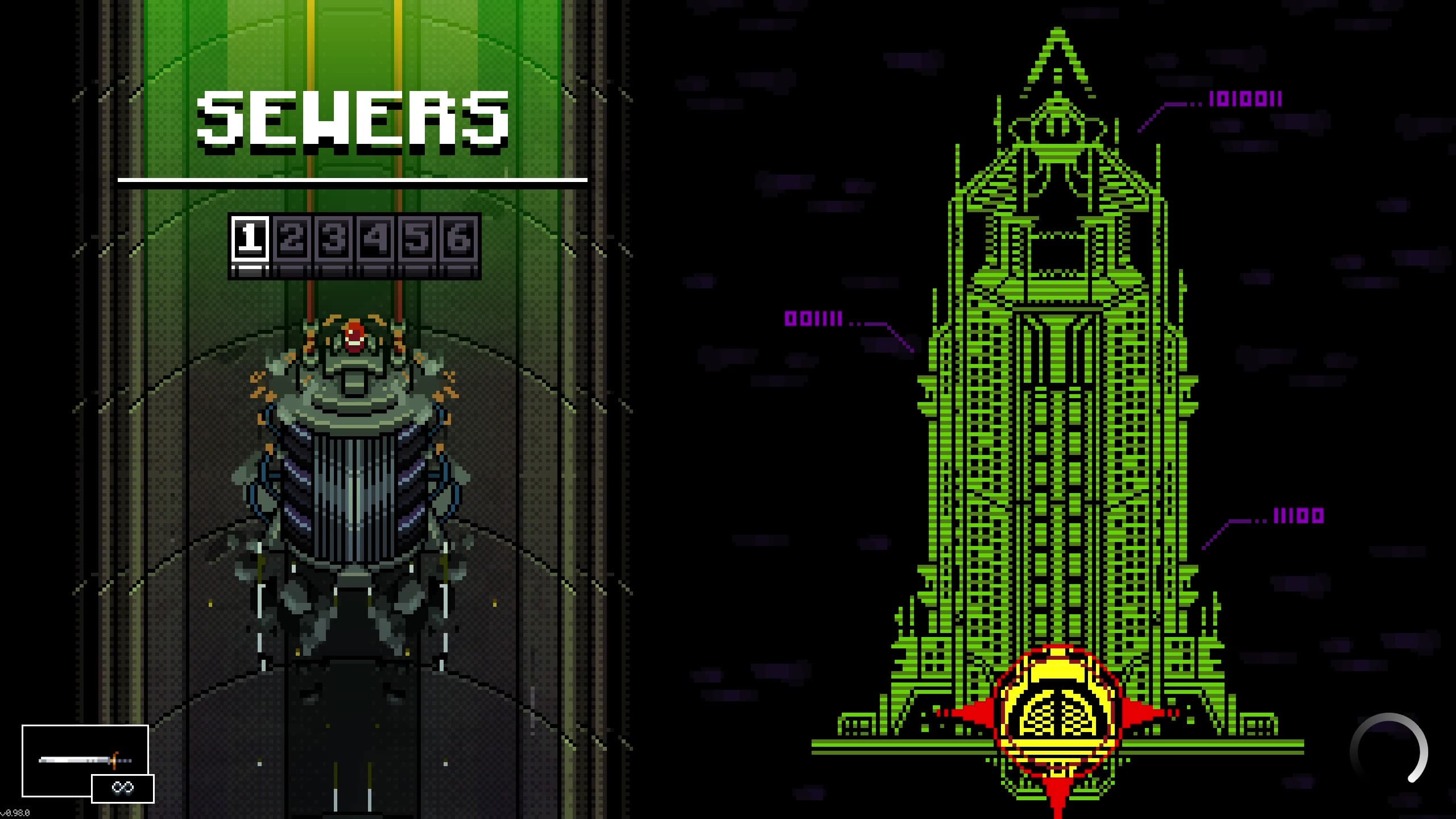 Mission Delta elevator gameplay screenshot